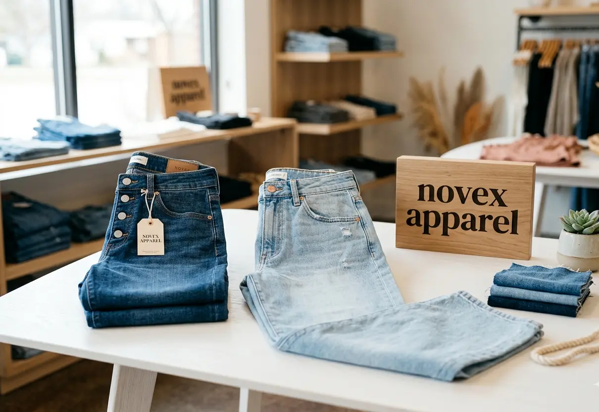 high waisted Denim