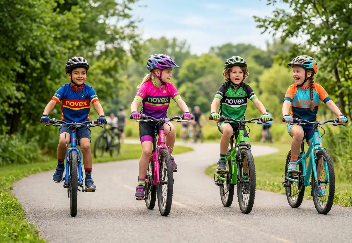 kids cycling wear