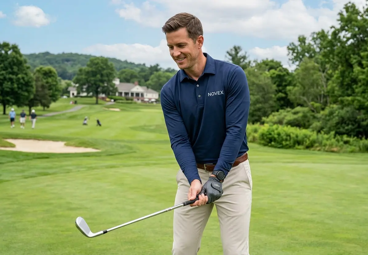 long sleeve golf shirt