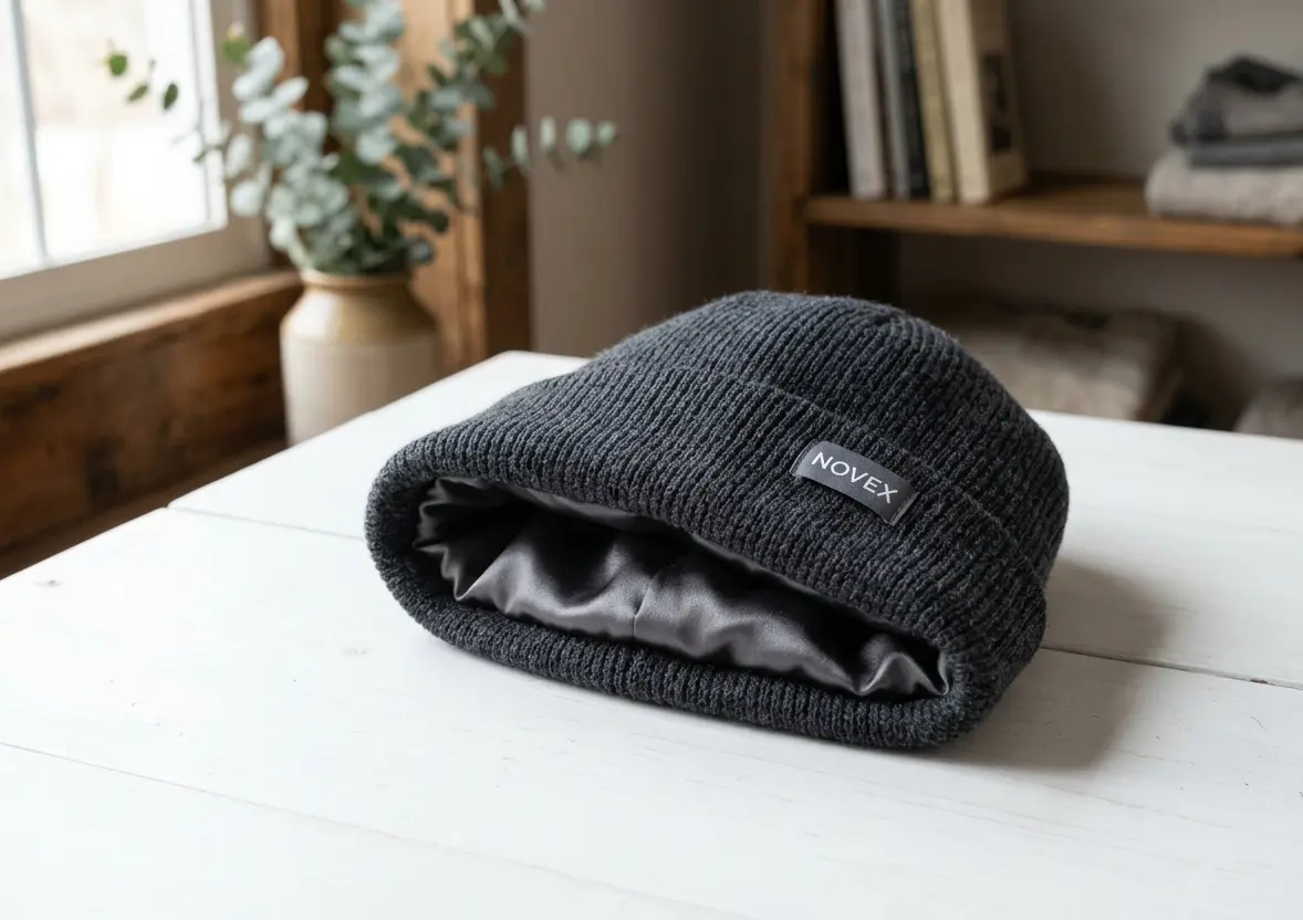 silk lined beanie
