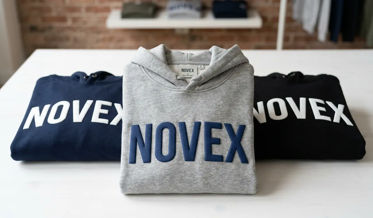Men’s Puff Print Hoodie Manufacturer