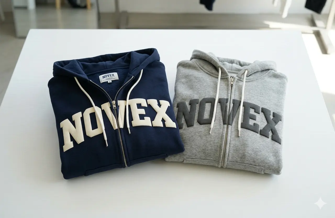 Men’s Puff Print Hoodie Manufacturer